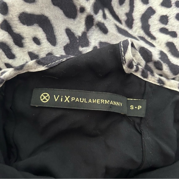 VIX Paula Hermanny Stone Alexia Long Swim Coverup Sz S - Picture 13 of 13